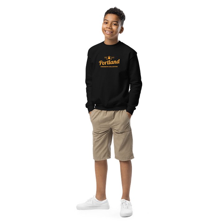 Kids PSC "Say Cheese" Sweatshirt (Gold Logo) product image (1)