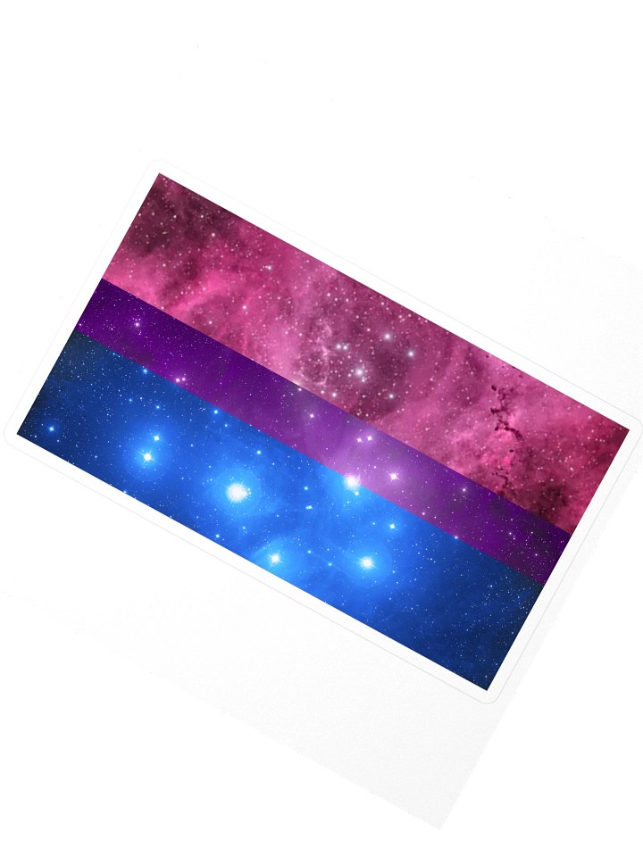 Bi Space Pride Sticker product image (2)