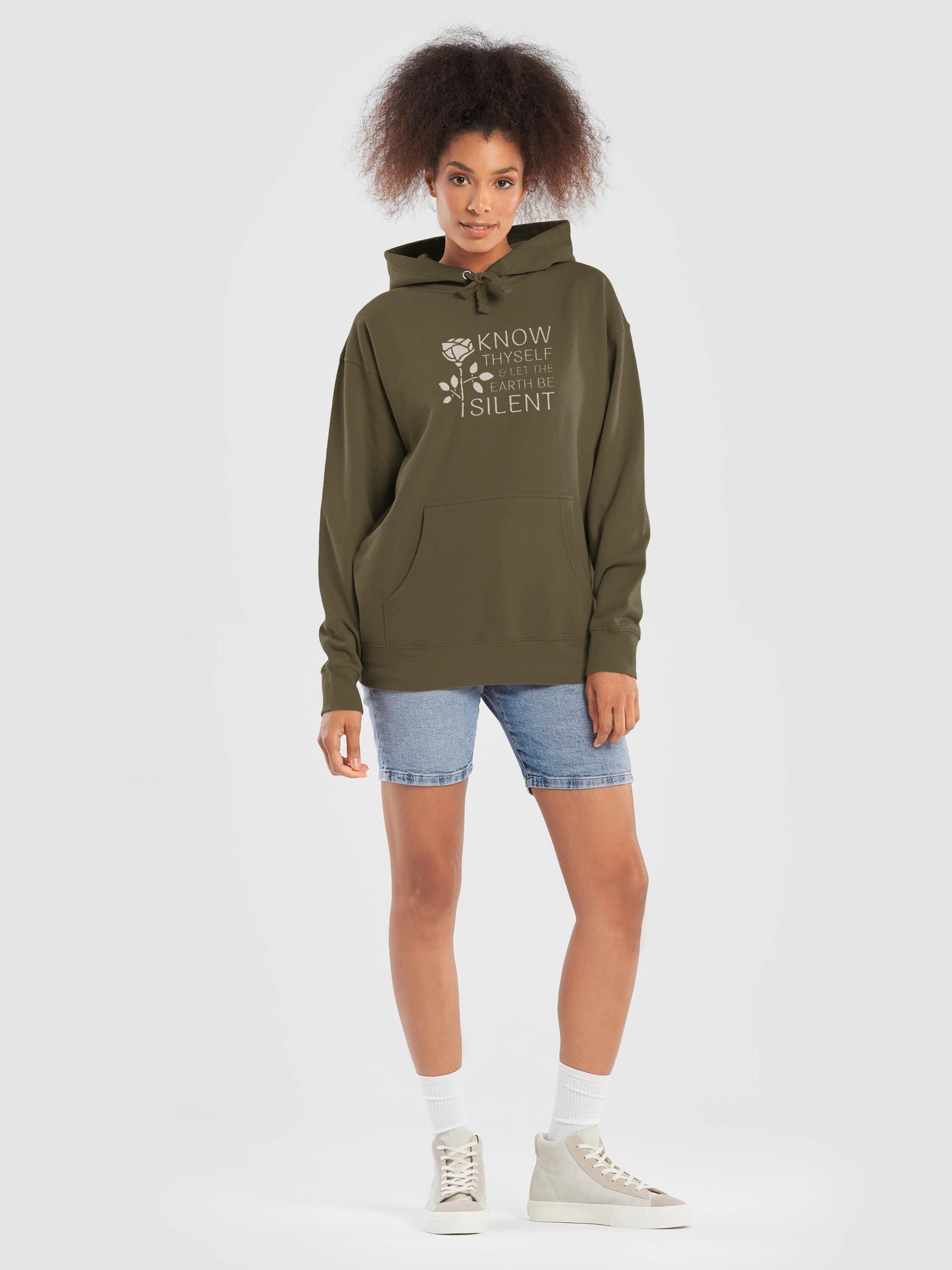 Brake Zodiac Know Thyself and Let the Earth Be Silent Hoodie product image (71)