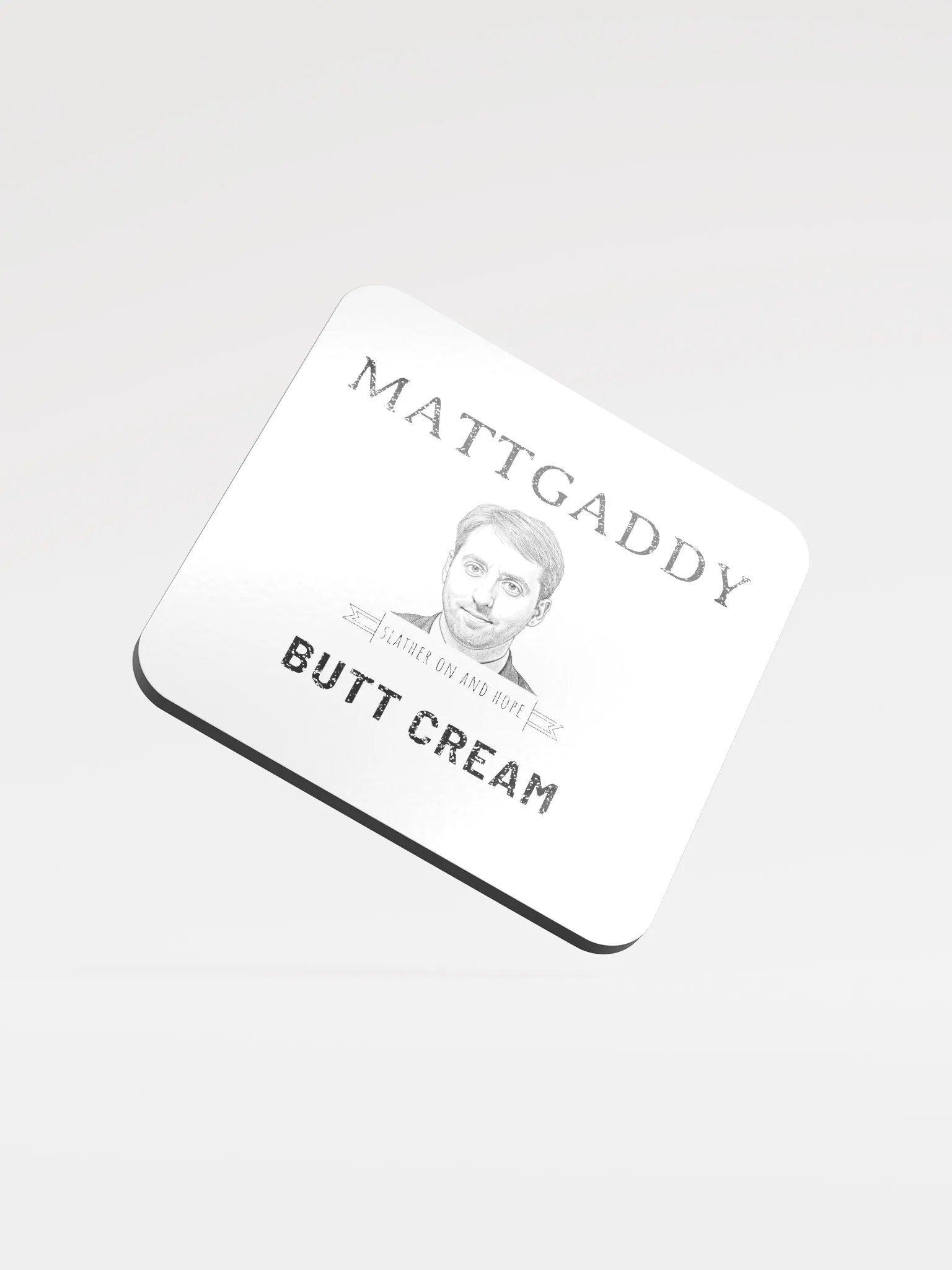 Butt Cream coaster product image (2)