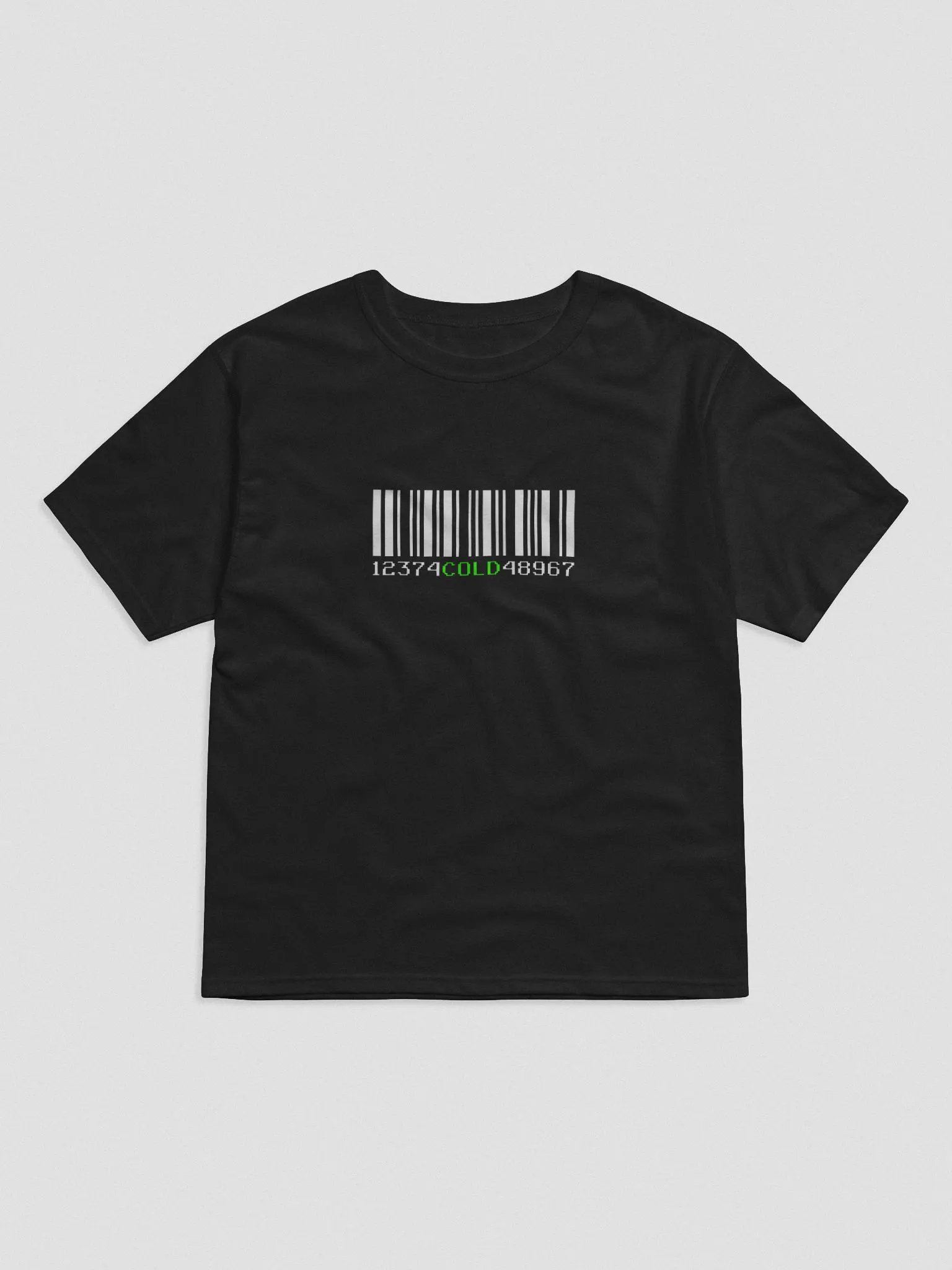 Cold Barcode Champion T-shirt product image (1)