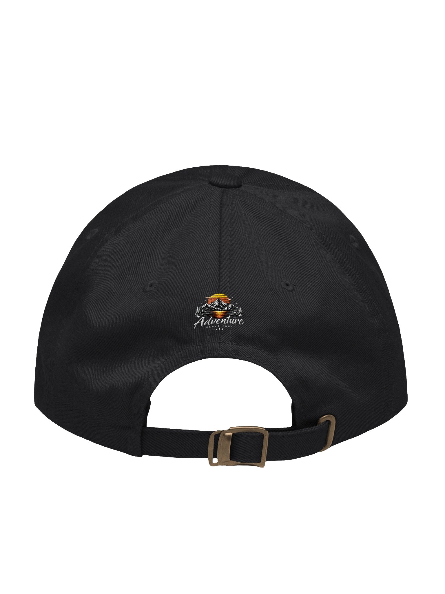Adventure Mountain Dad Hat – Sunset Outdoor Embroidered Style Baseball Cap product image (8)