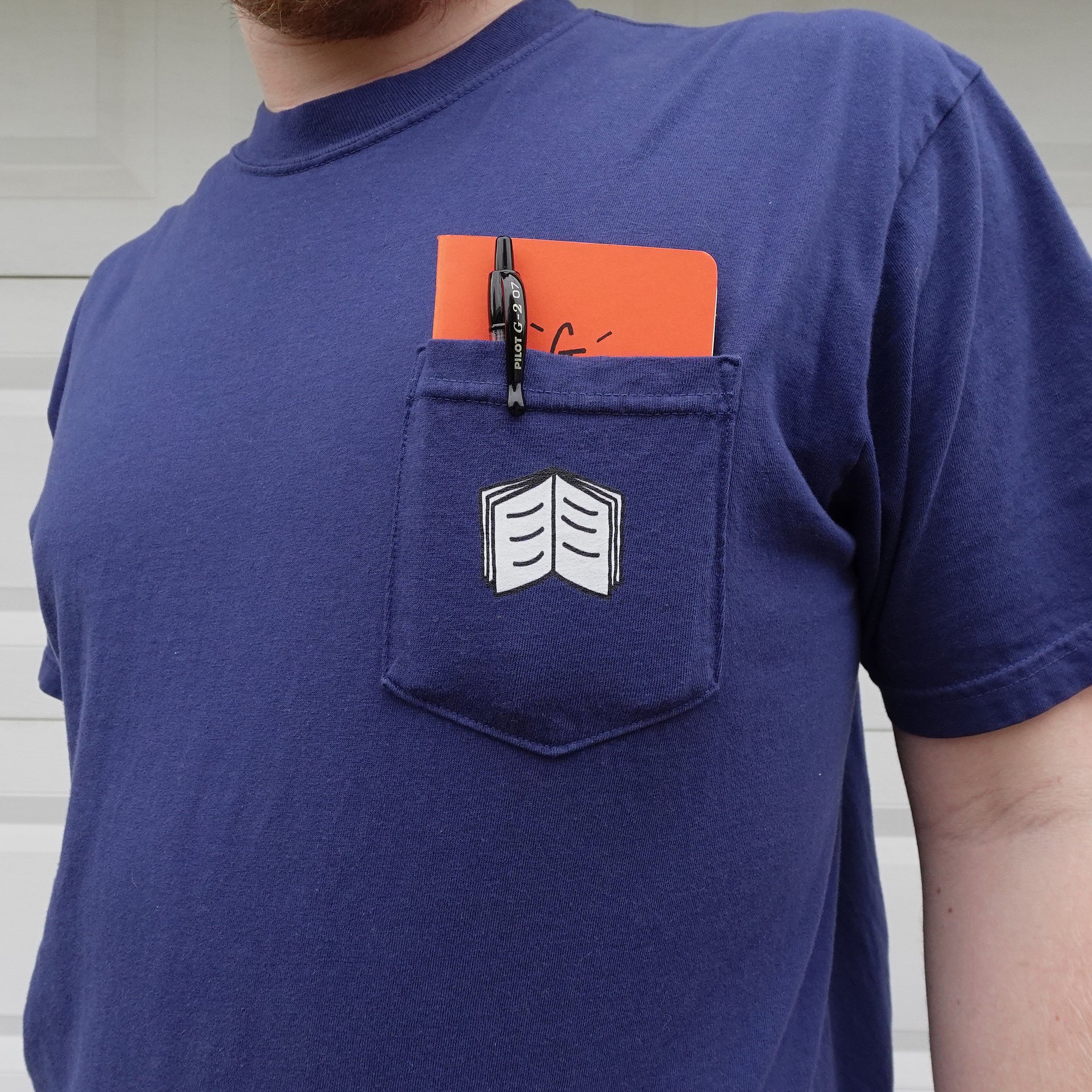 Use A Notebook Pocket Tee! product image (1)