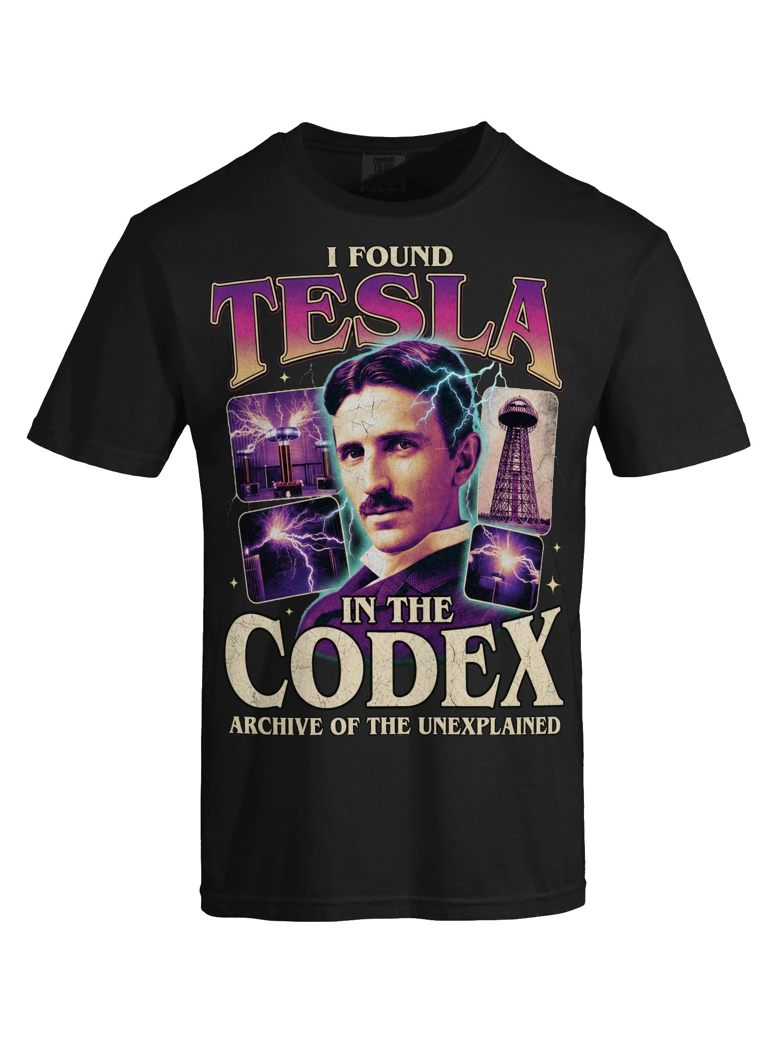 I Found Tesla in the Codex Tee product image (5)