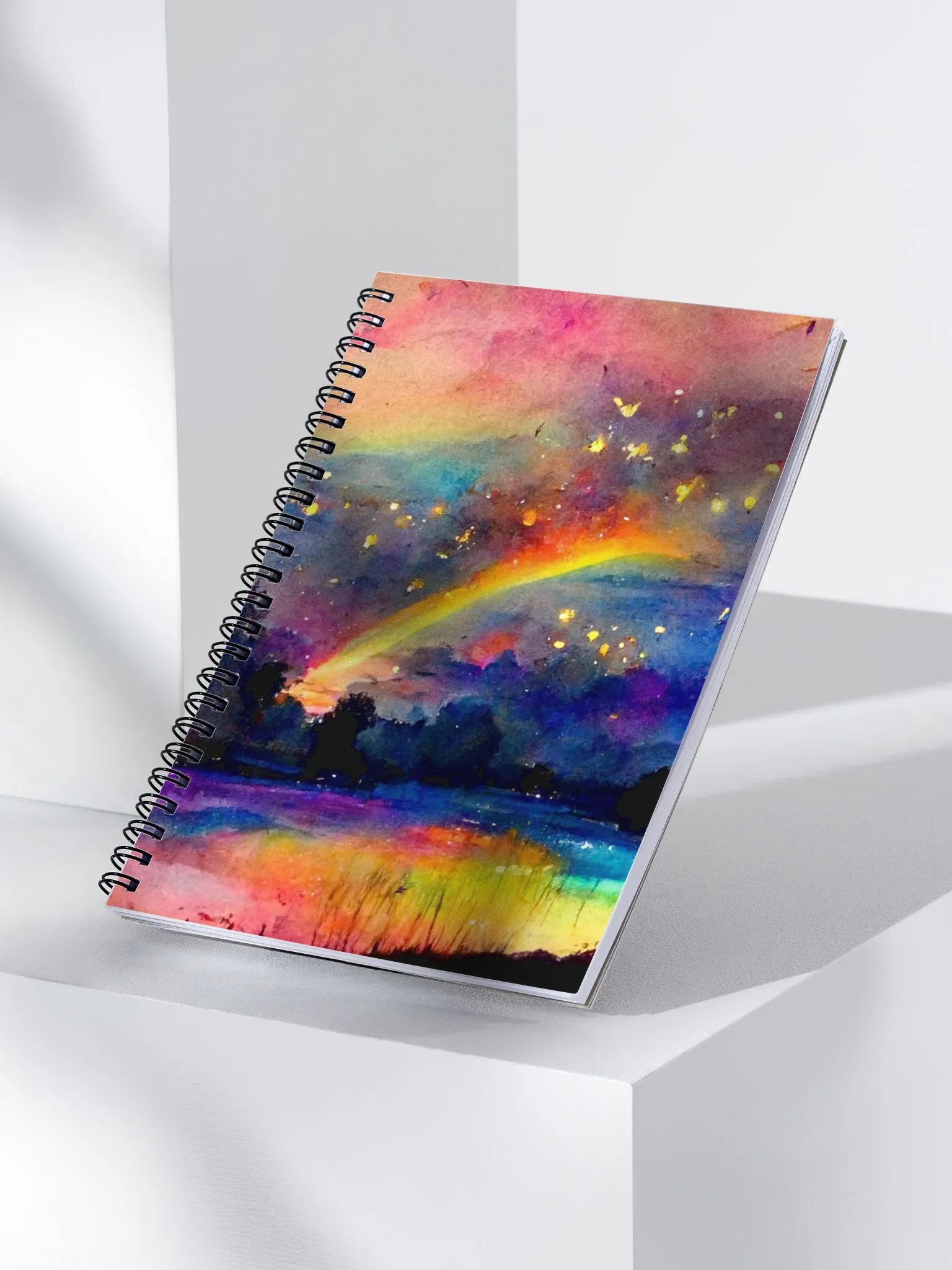Dreamscape Reflections Spiral Notebook product image (3)