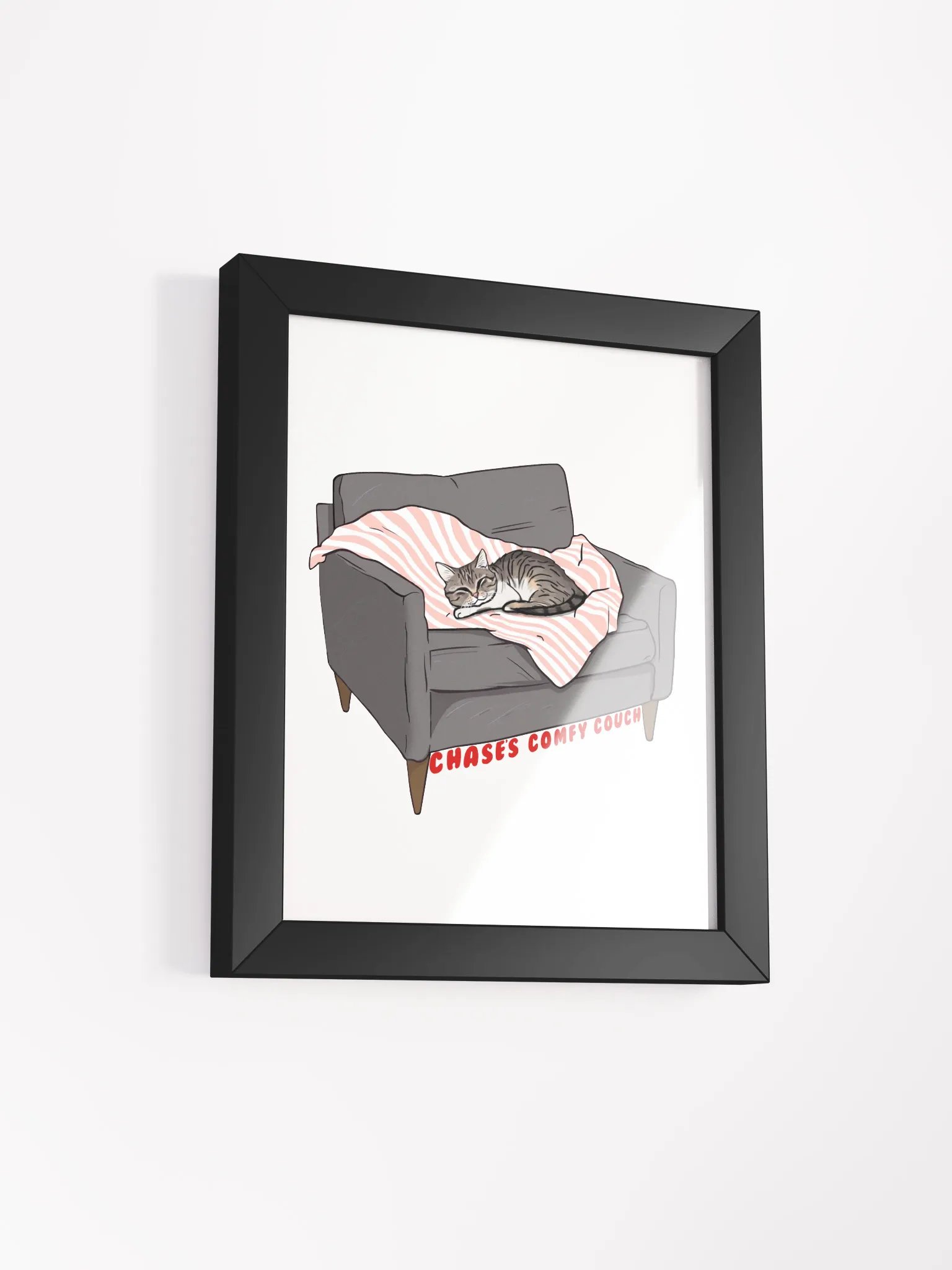 Chase's Comfy Couch Framed Art product image (18)