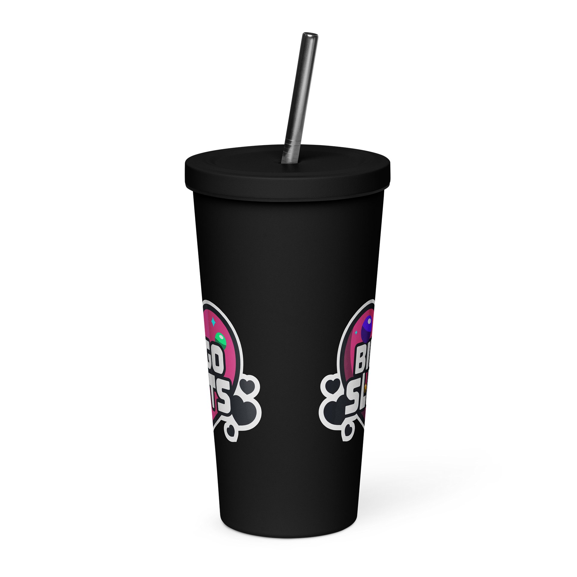 BINGO SLUTS INSULATED TUMBLER PINK product image (2)