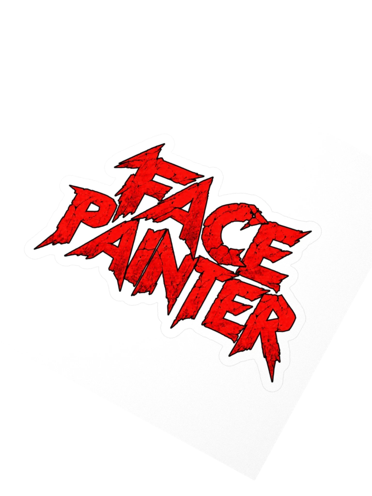 Face Painter Dead Good Kiss Cut Sticker product image (2)