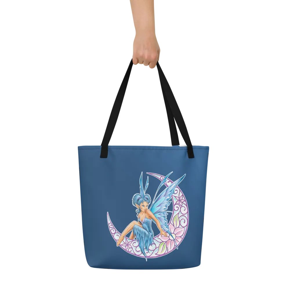 Moonflower Faery All-Over Tote Bag product image (7)