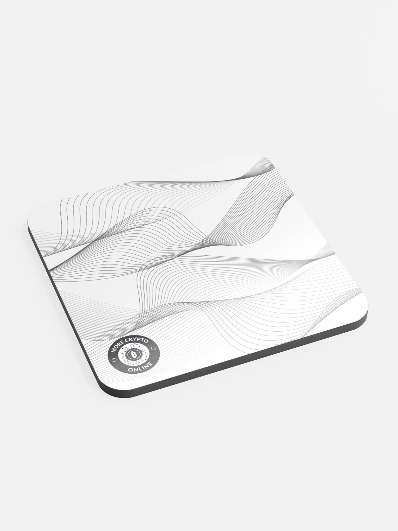 MCO Cork Coaster Waves White product image (1)