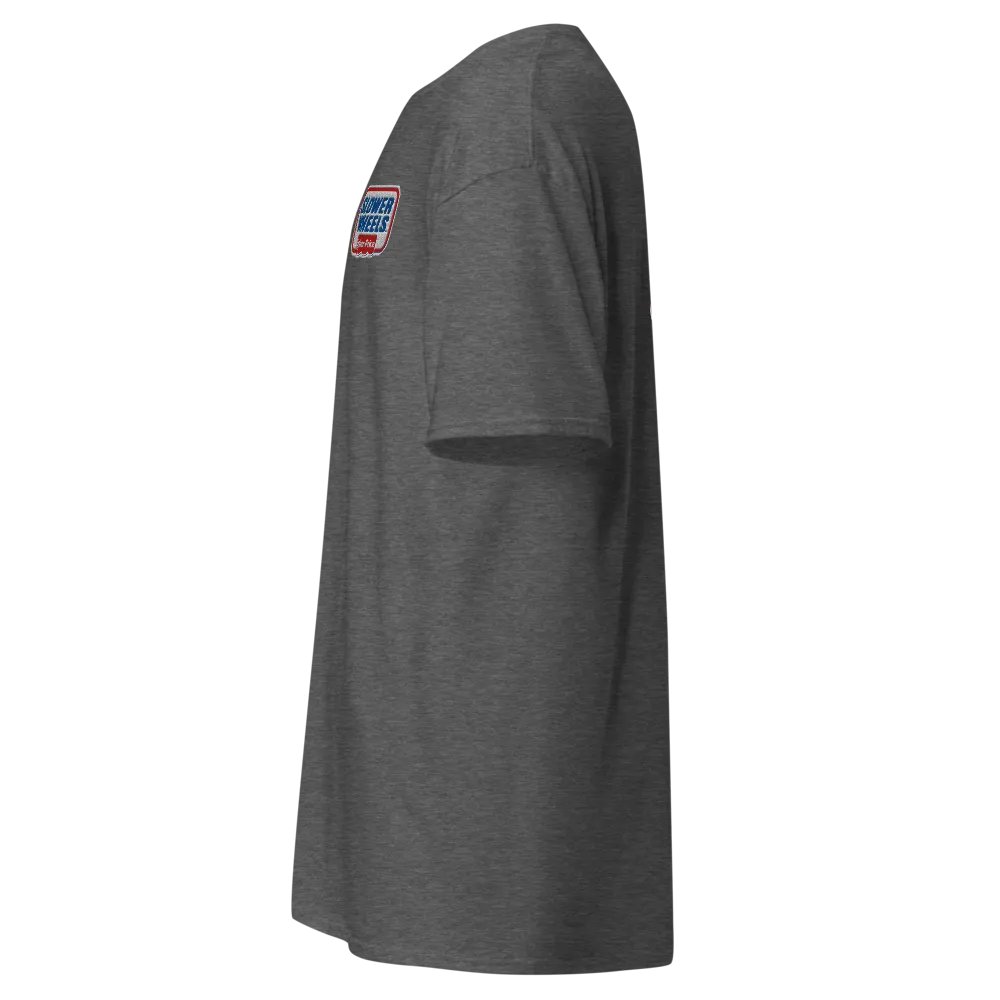 SLOWER WHEELS, HIGHER PRICE UNISEX EMBROIDERED HEAVY TEE product image (11)