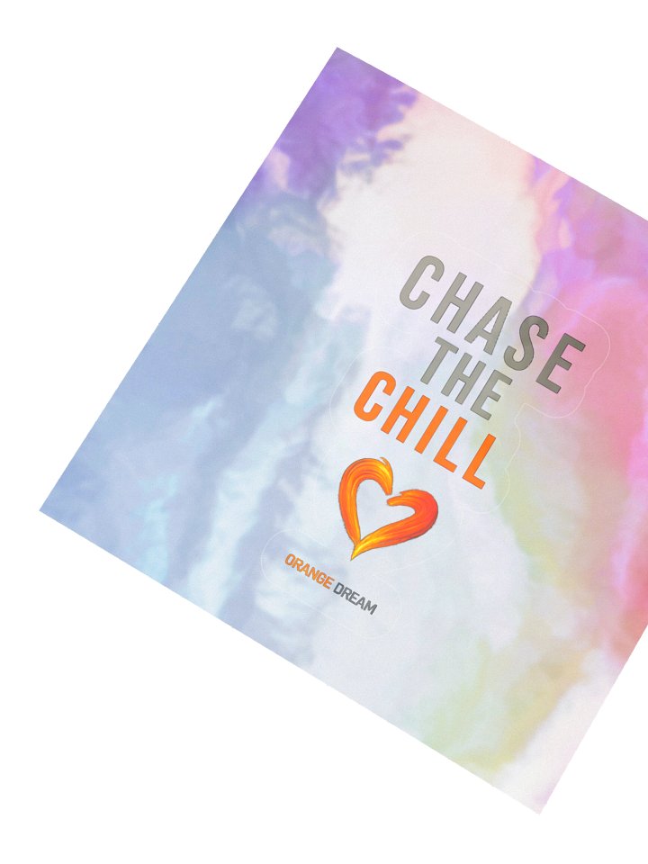 Chase the Chill Holographic Sticker product image (5)