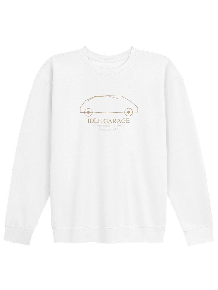 IDLE GARAGE Crewneck product image (1)