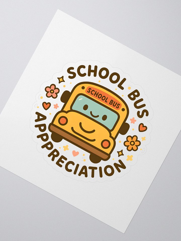 SCHOOL BUS STICKER product image (2)