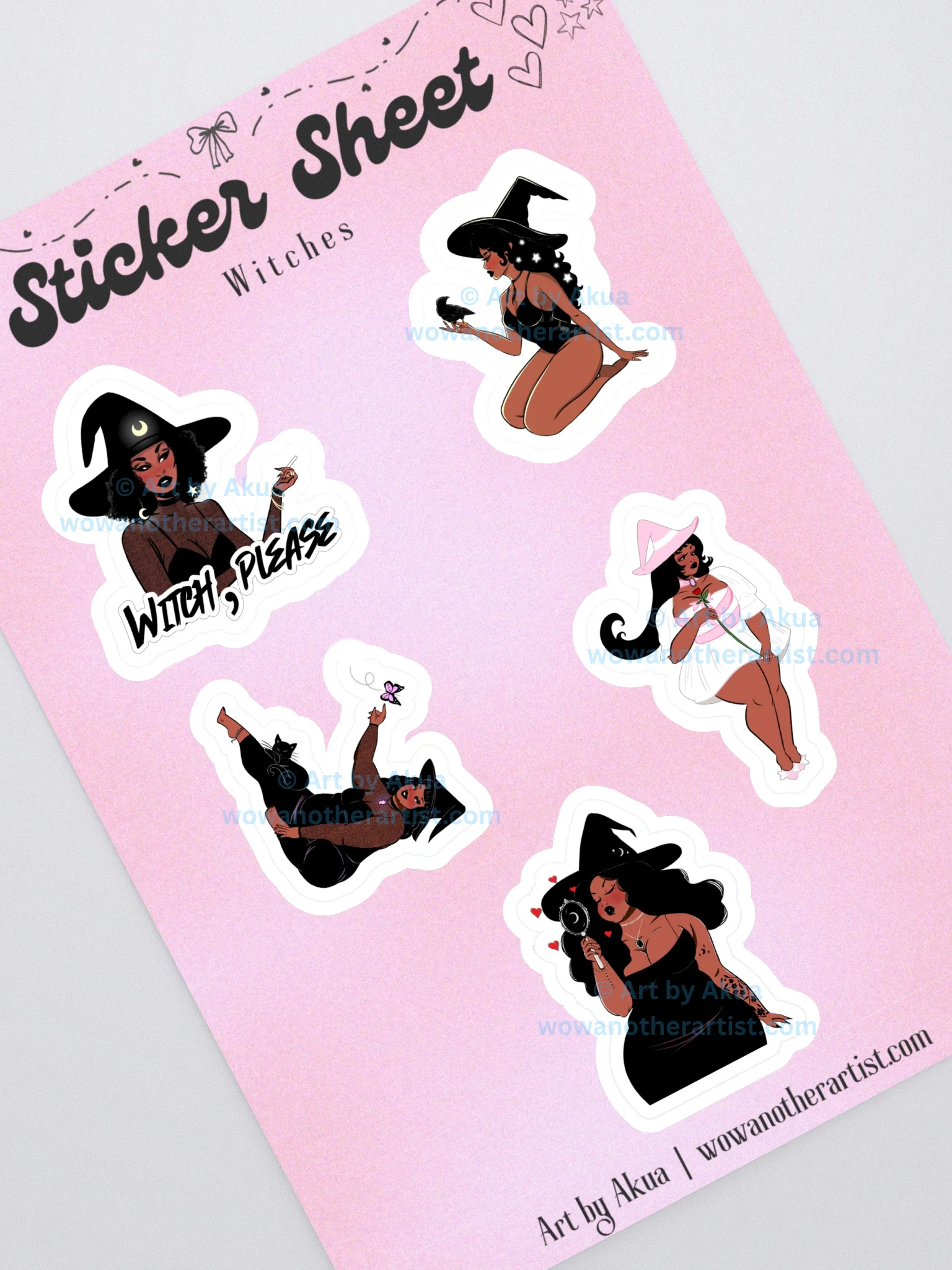 Witch Sticker Sheet product image (1)