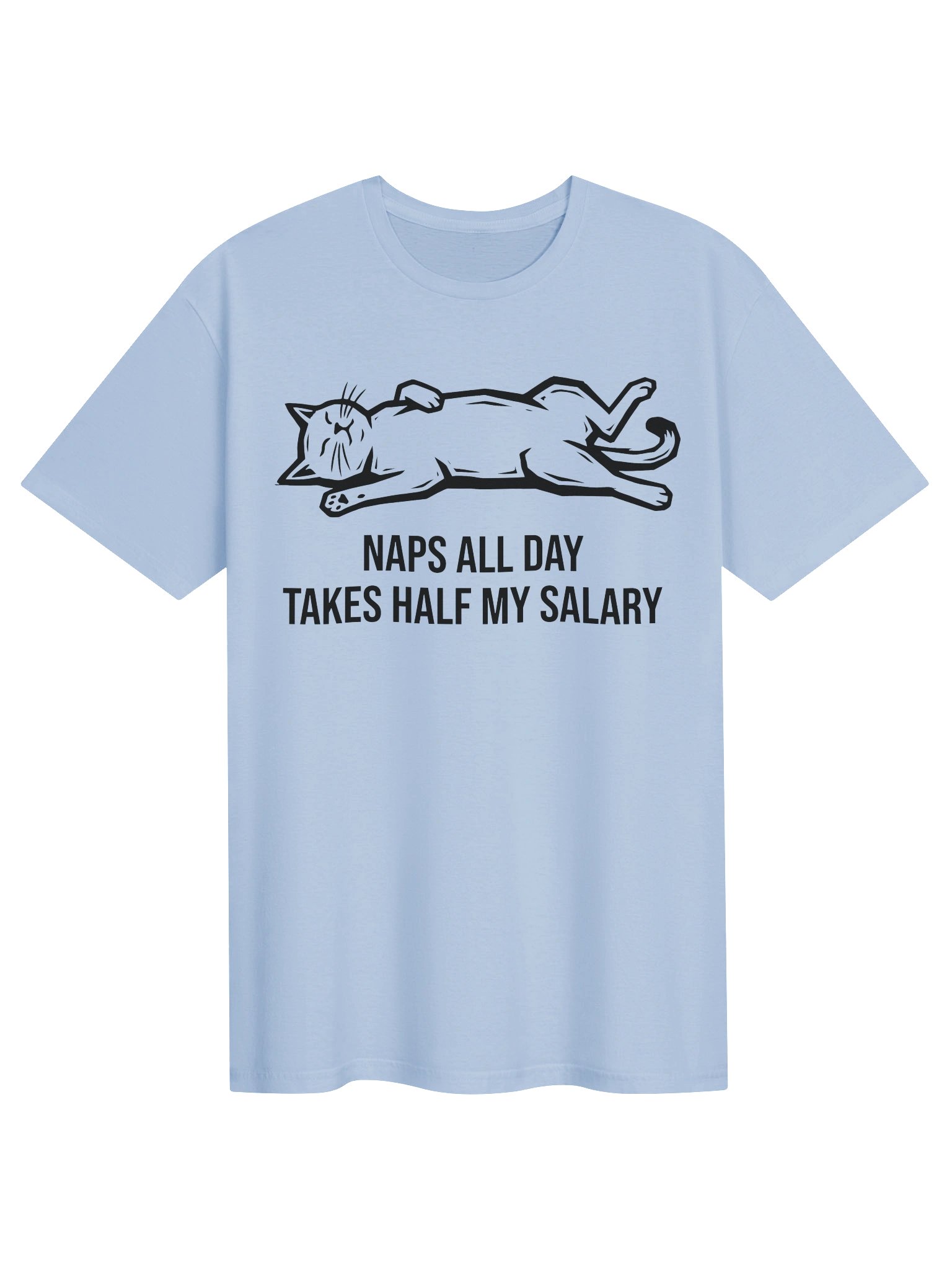 Naps All Day Cat T-Shirt product image (8)