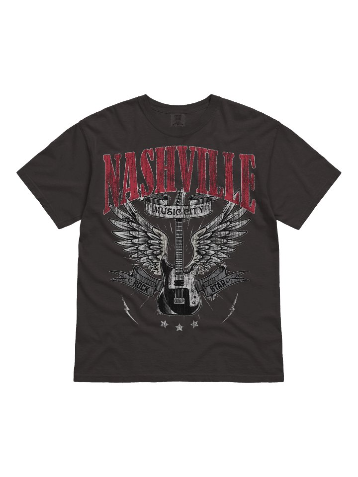 Nashville Music City Shirt – Vintage Guitar Rock Star Graphic Tee Tennessee product image (21)