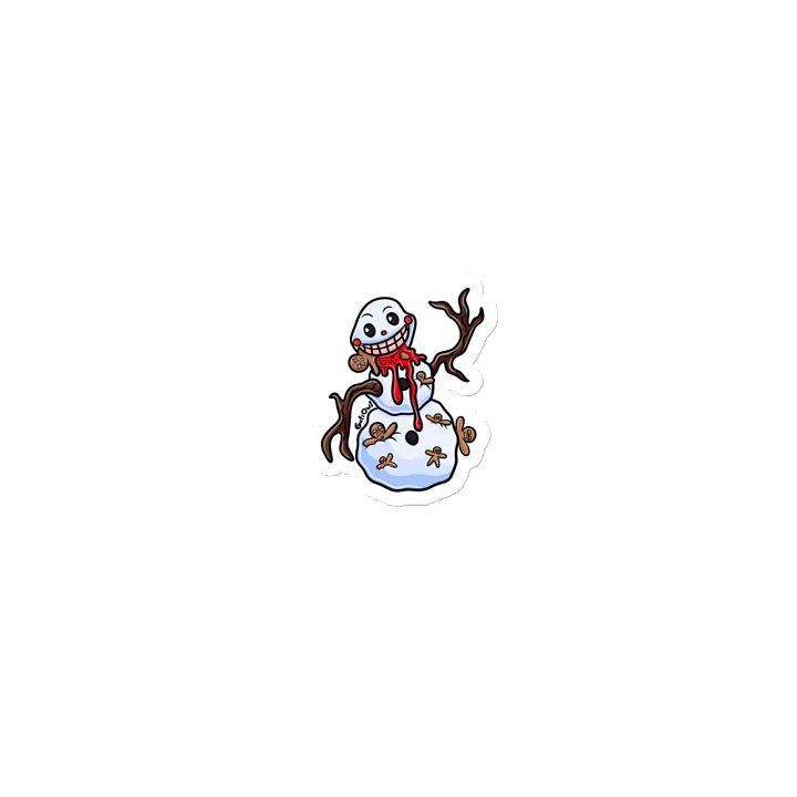 Hungry Snowman Magnet product image (1)