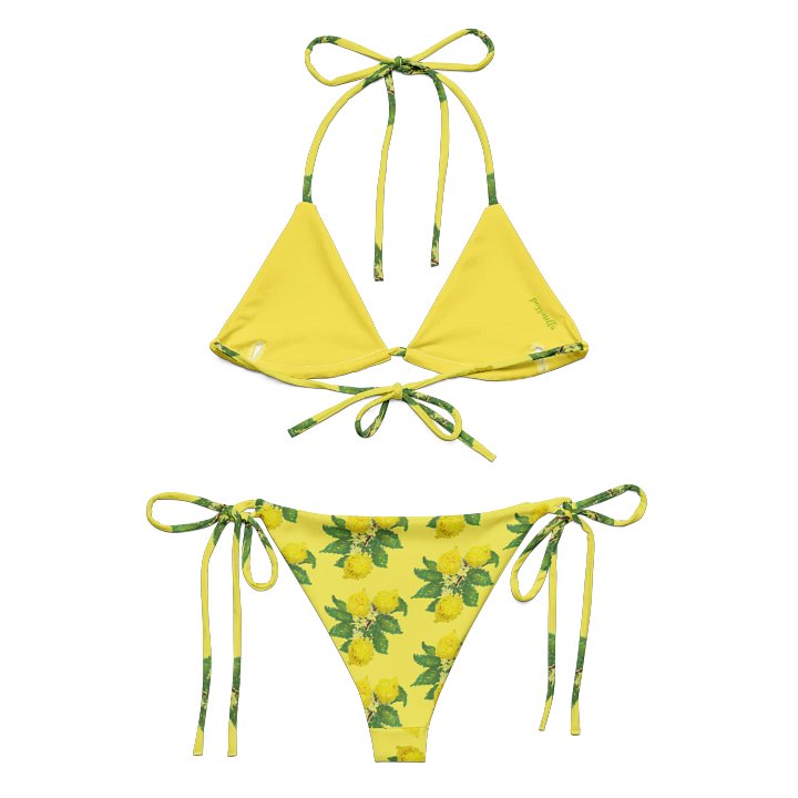 Lemon Love Yellow Bikini Set product image (2)