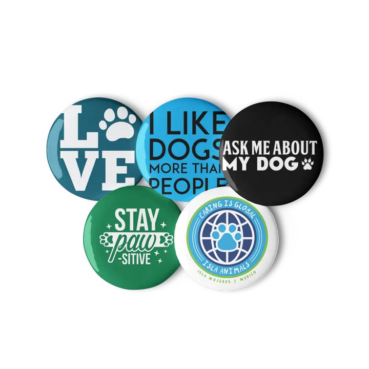 isla Animals Pin - Dog quotes product image (2)