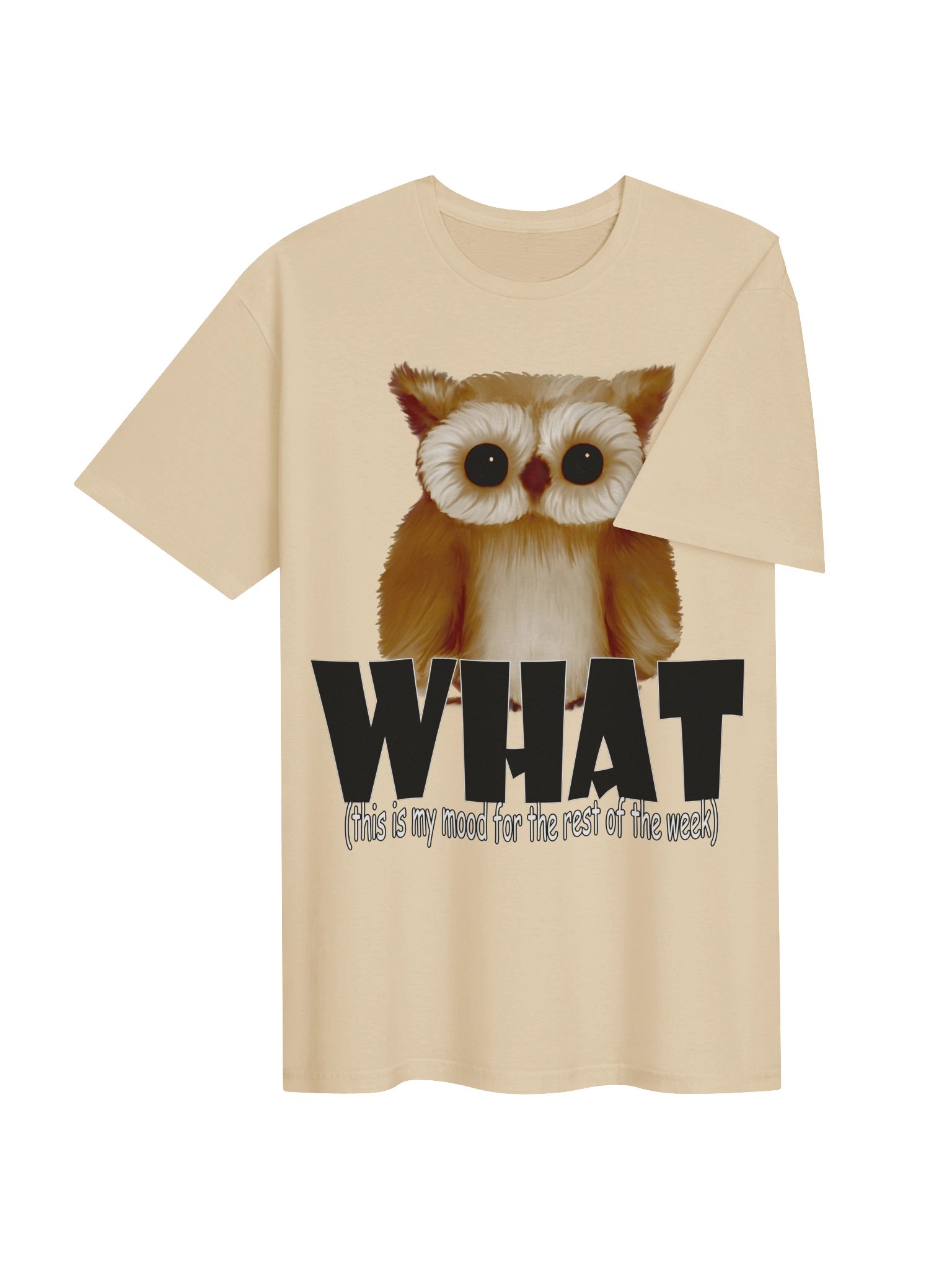 Owl "WHAT" T-Shirt. Unisex Gildan Softstyle T-Shirt product image (3)