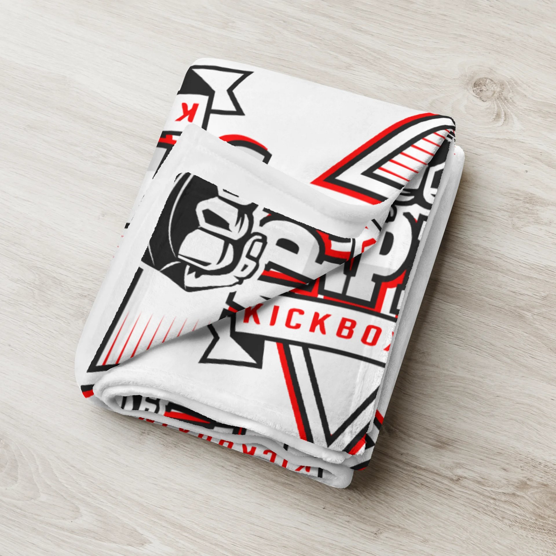 Shape Up Kickboxing Graphic Throw Blanket product image (3)