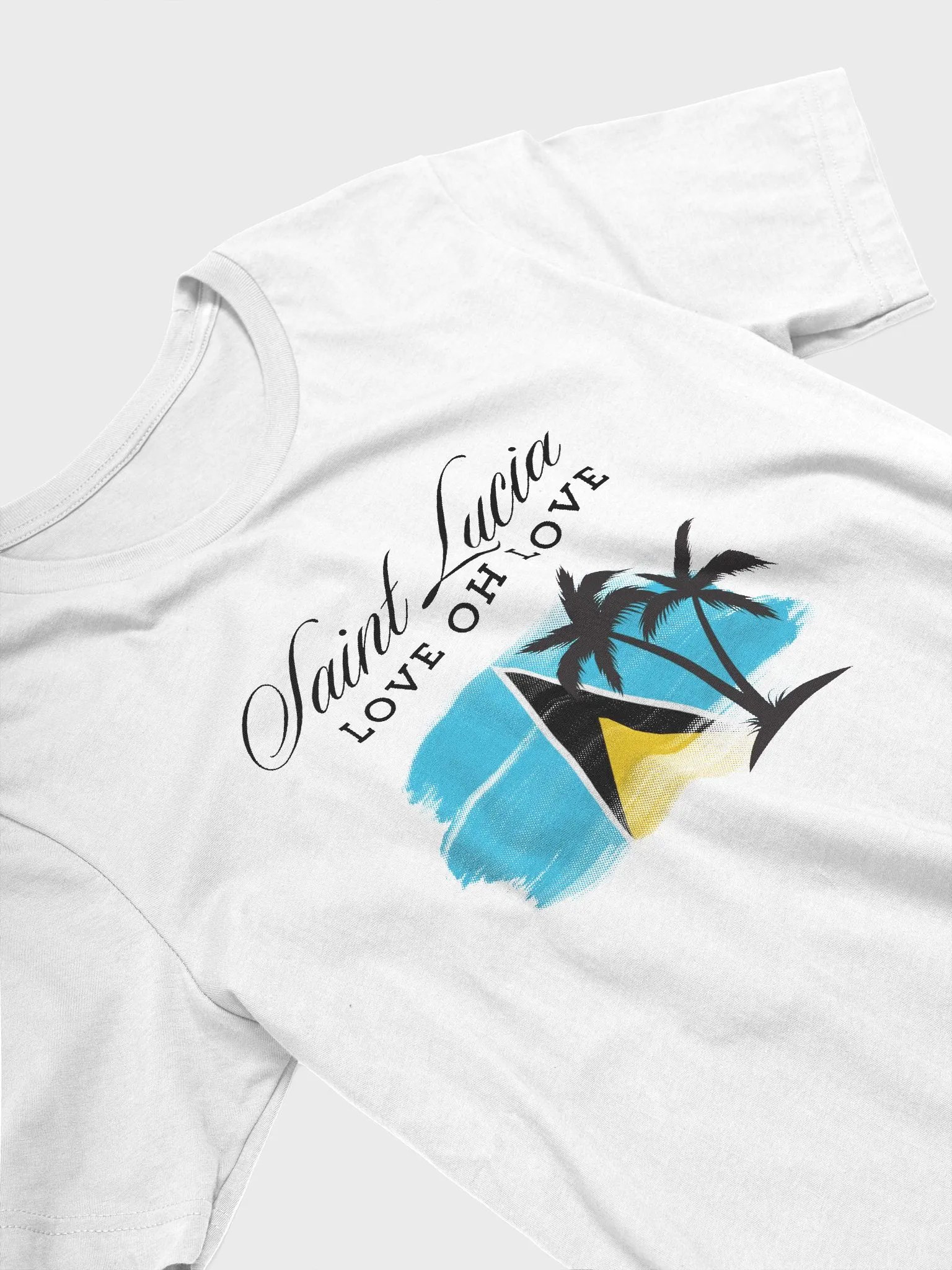 Saint Lucia Love T-Shirt product image (94)