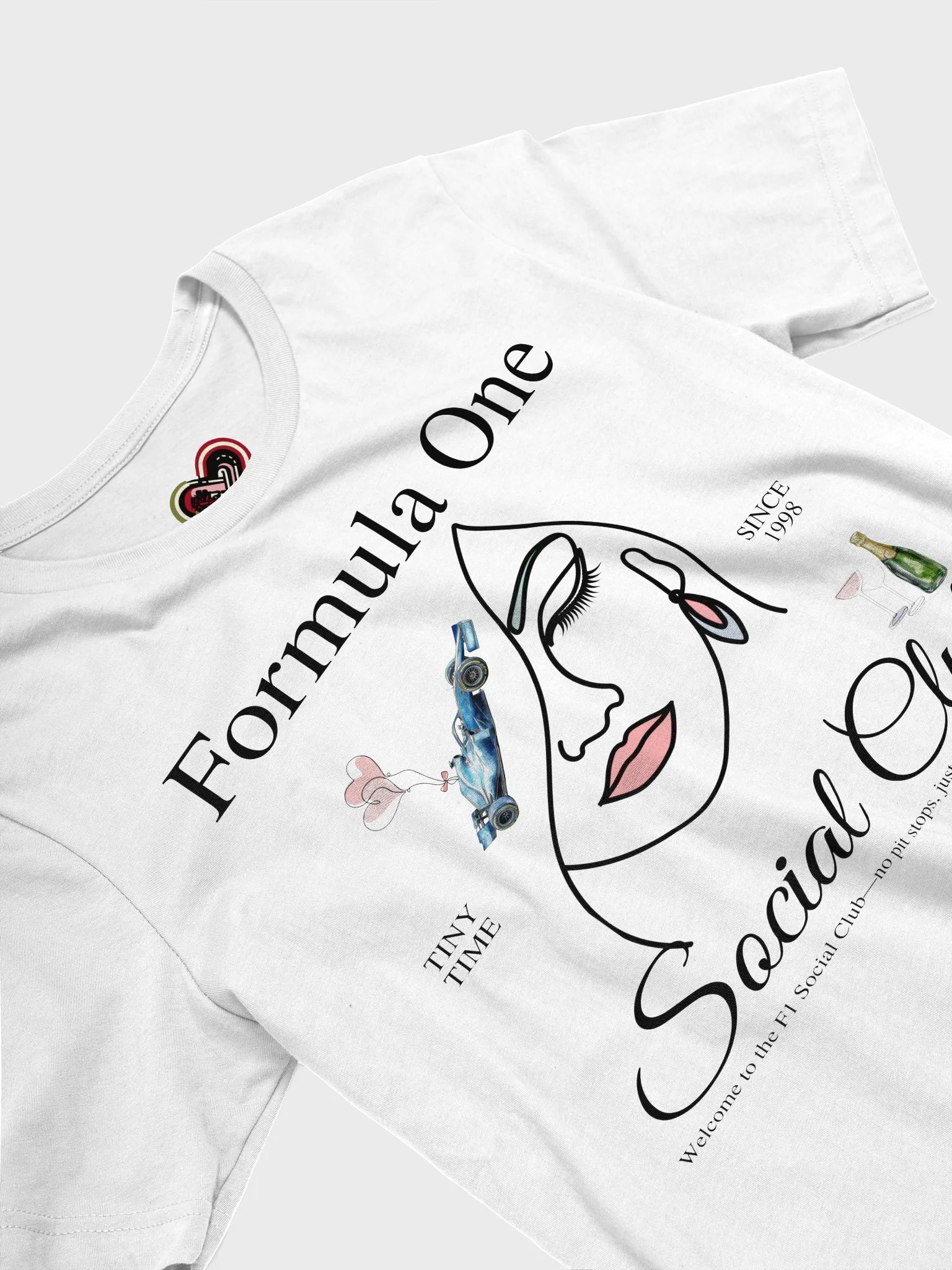 Race Car Chic Unisex T-Shirt product image (3)