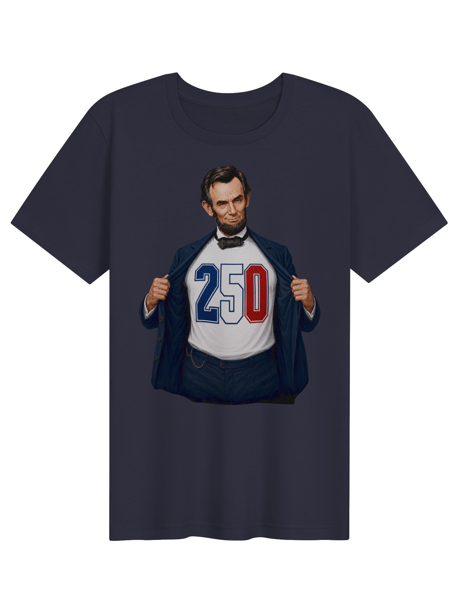 Abraham Lincoln America 250 Tee | USA T Shirt product image (1)