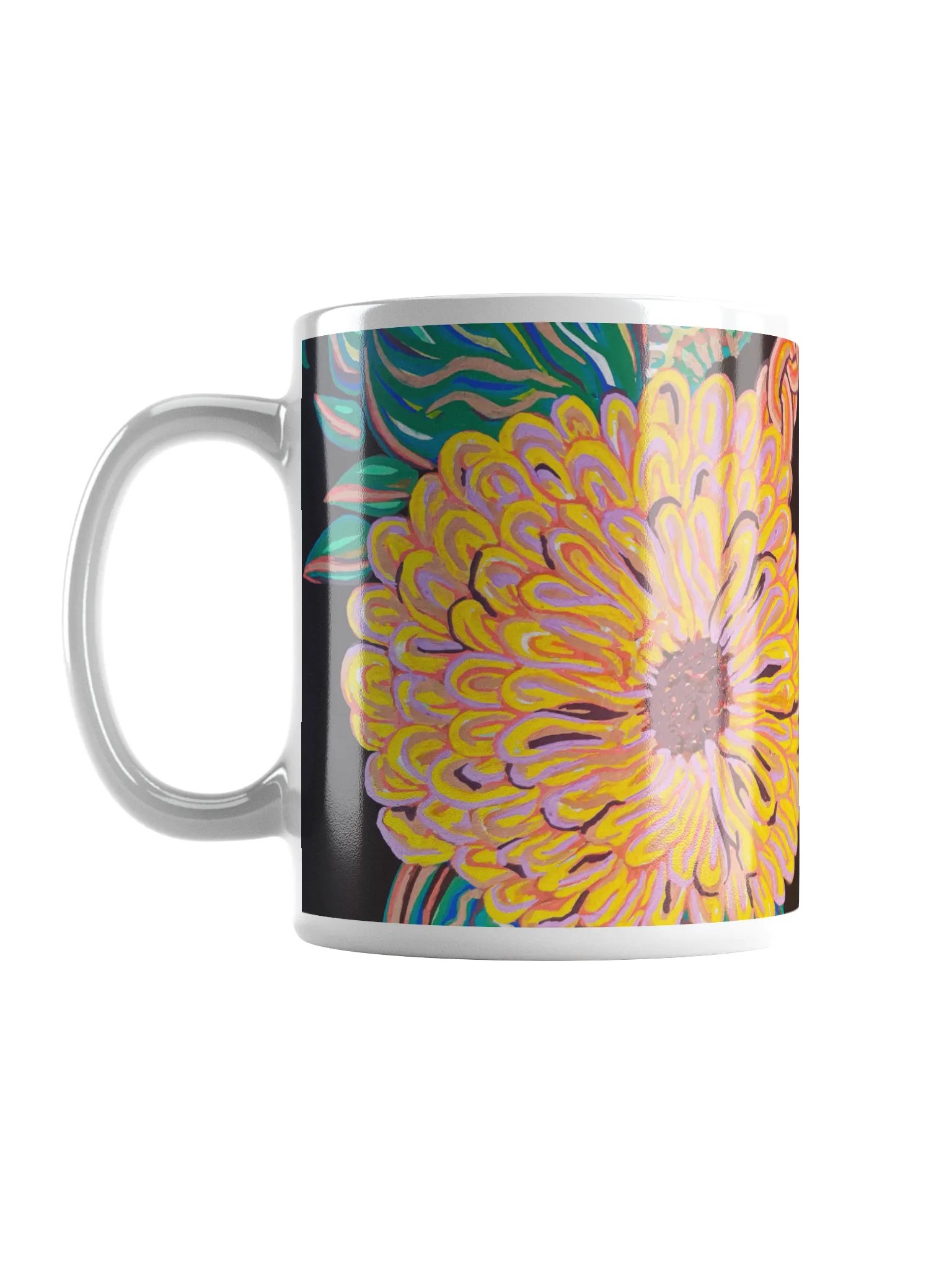 Flowers & Chains 1 Mug product image (6)
