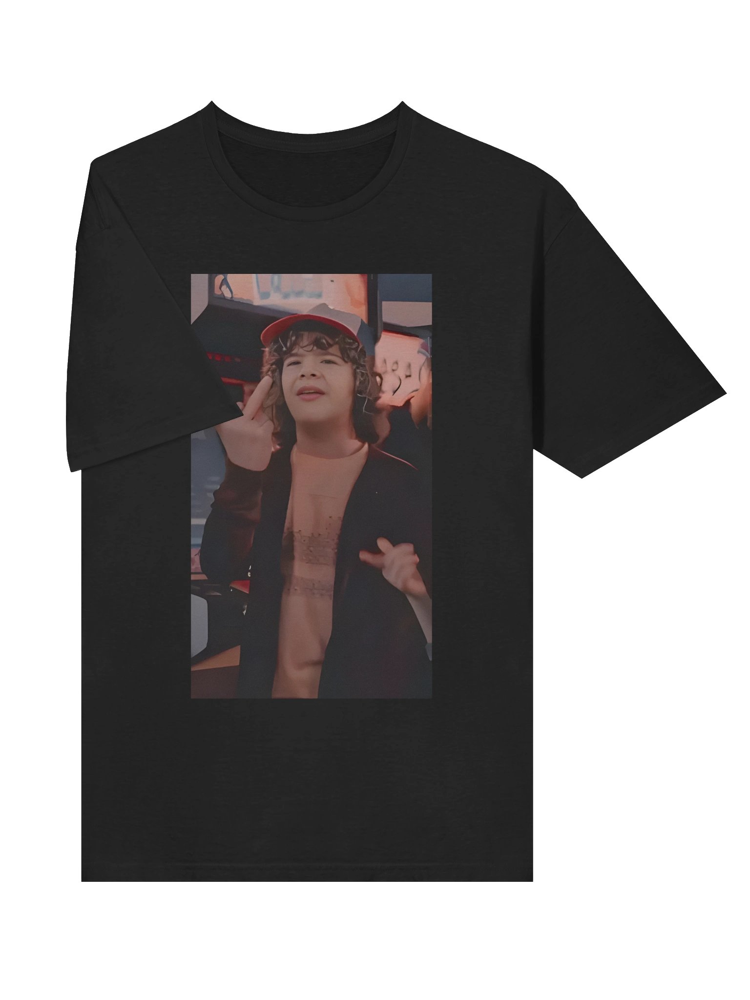 Dustin Henderson Stranger Things Middle Finger Shirt product image (3)