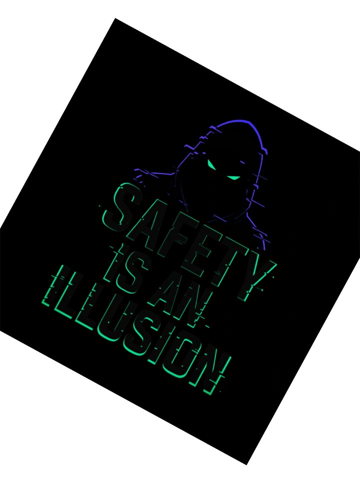 S.I.A.I Black Out Logo Sticker product image (4)