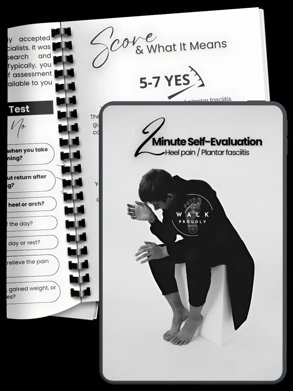 2 minutes self-Evaluation (Heel pain / Plantar fasciitis) product image (1)