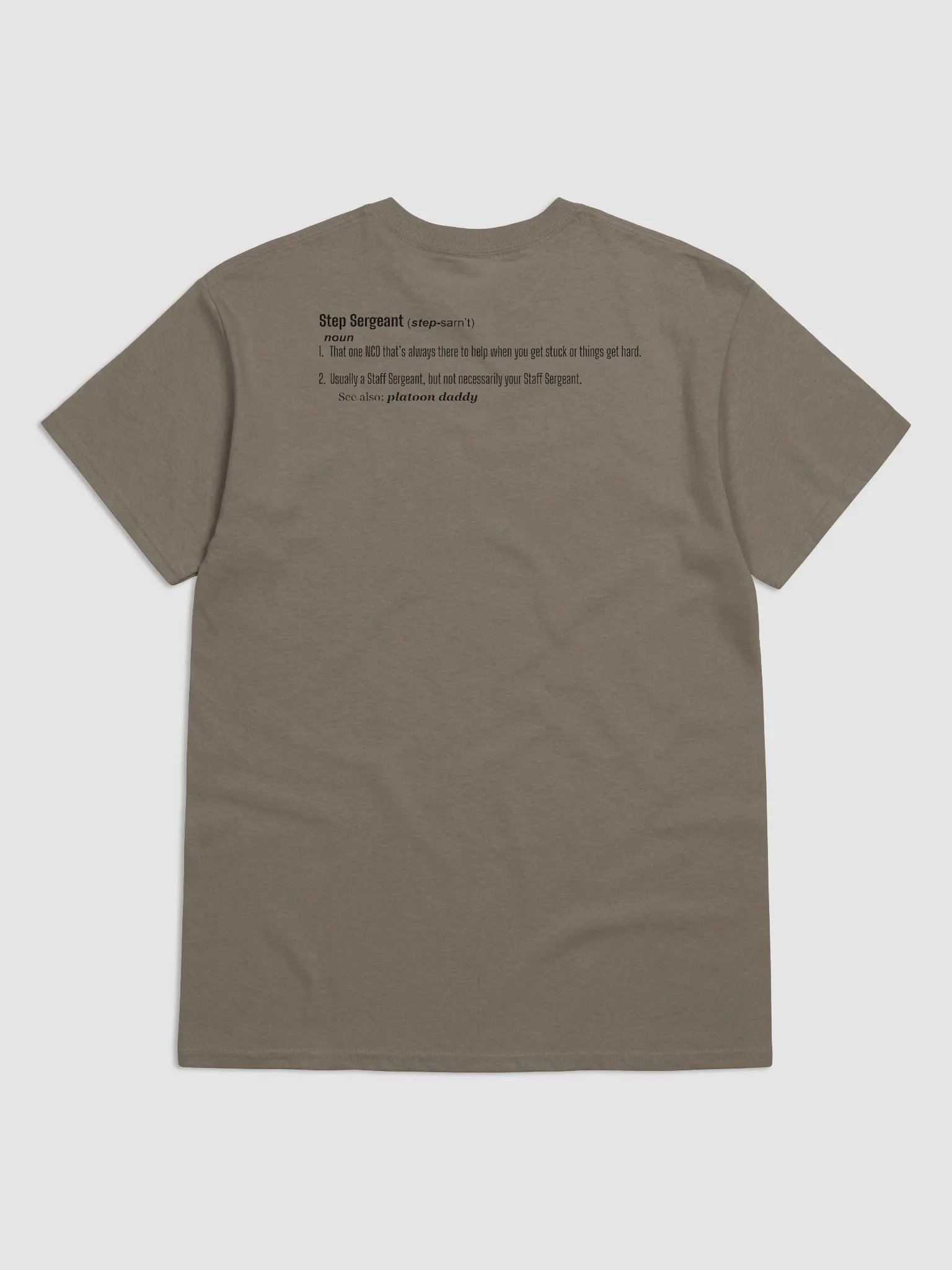 Step Sarn't Tan Tee product image (2)