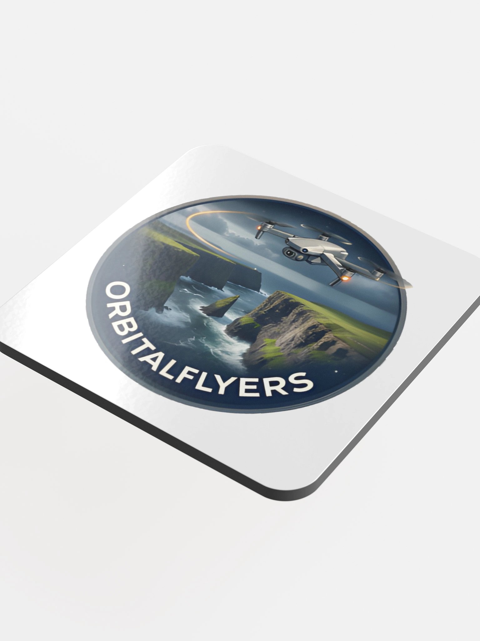OrbitalFlyers Logo Coaster product image (4)