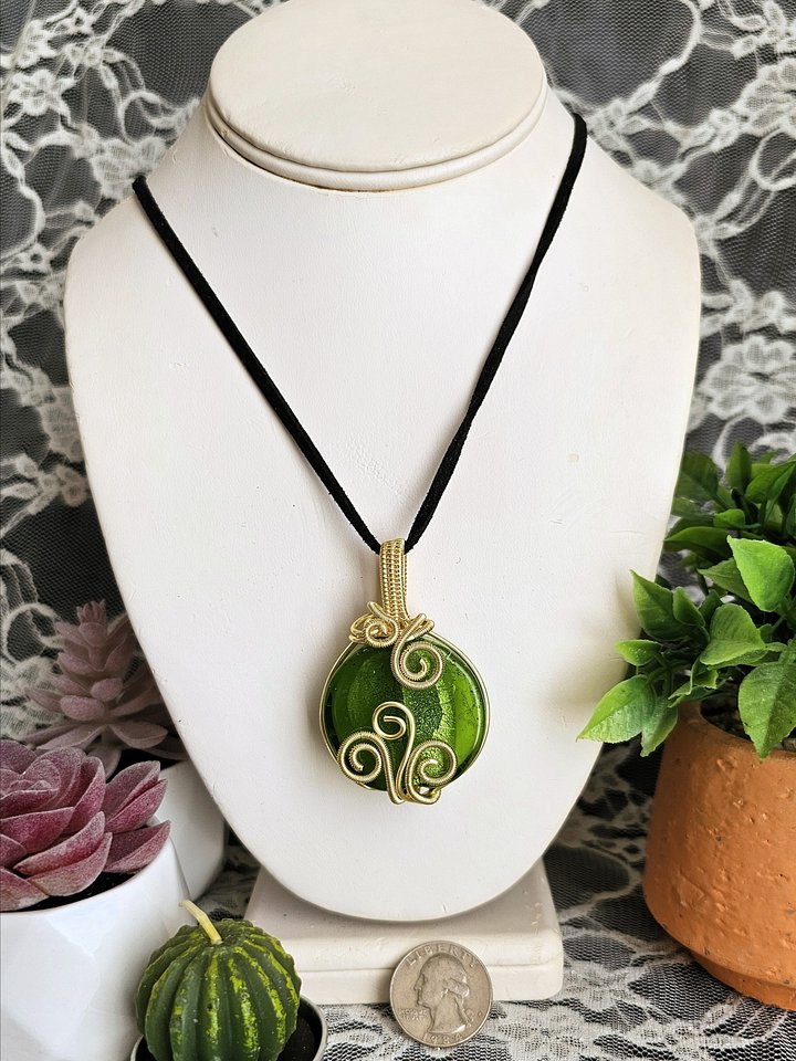 Lampwork Glass Bead Pendants product image (2)