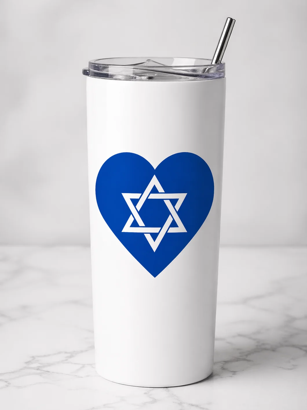 Heart 4 Israel - 20oz Stainless Steel Tumbler product image (1)