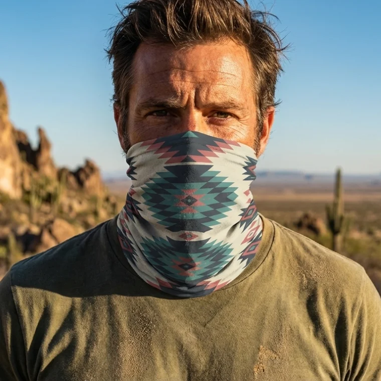 Nomad Neck Gaiter – Mexican Symmetry Edition 06 product image (7)