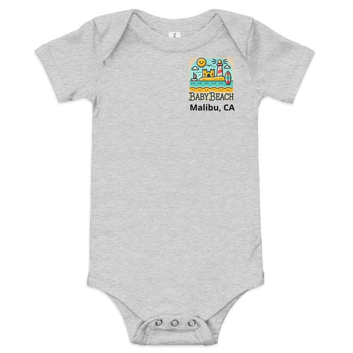 Sunshine Shore Baby Onesie - Malibu, CA product image (3)