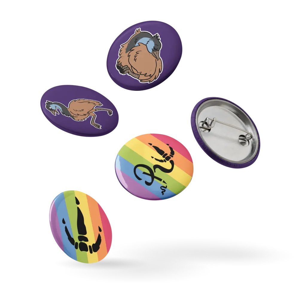 Rogue Writers Pin Set product image (4)