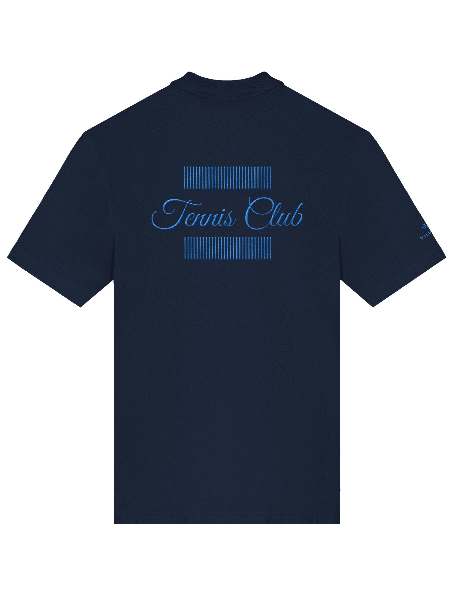 Women's Tennis Club Blue Cursive Polo product image (34)