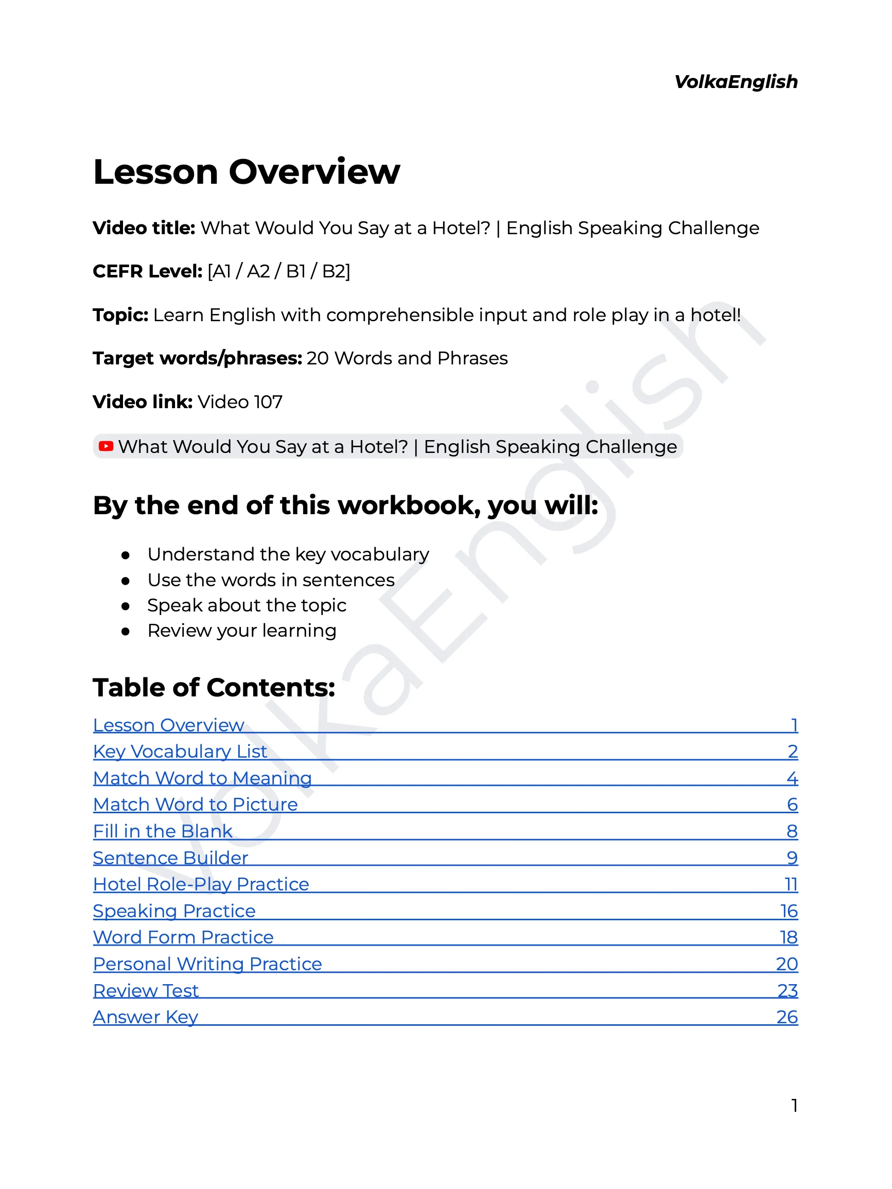 Can You Understand Everything I Describe in This Museum? - Video 108 Study Pack product image (2)