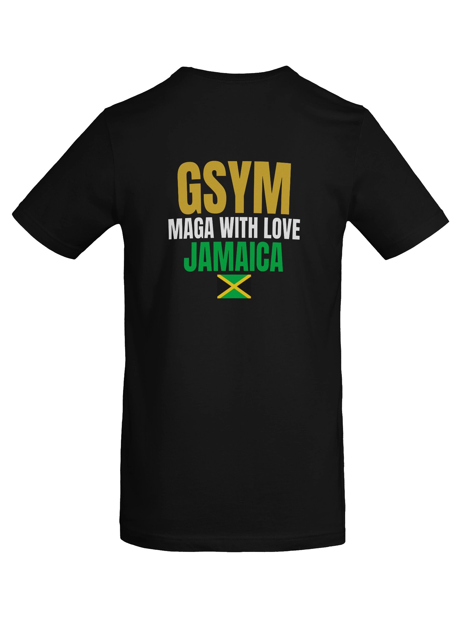 GSYM / MAGA With Love / Jamaica — Bold Tee (Back Print) product image (6)