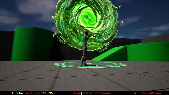 Slime Portal in Unreal Engine 5 Niagara product image (1)