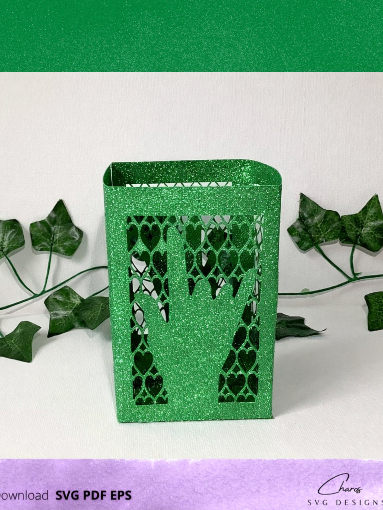 I Love You" in ASL Lantern SVG product image (1)