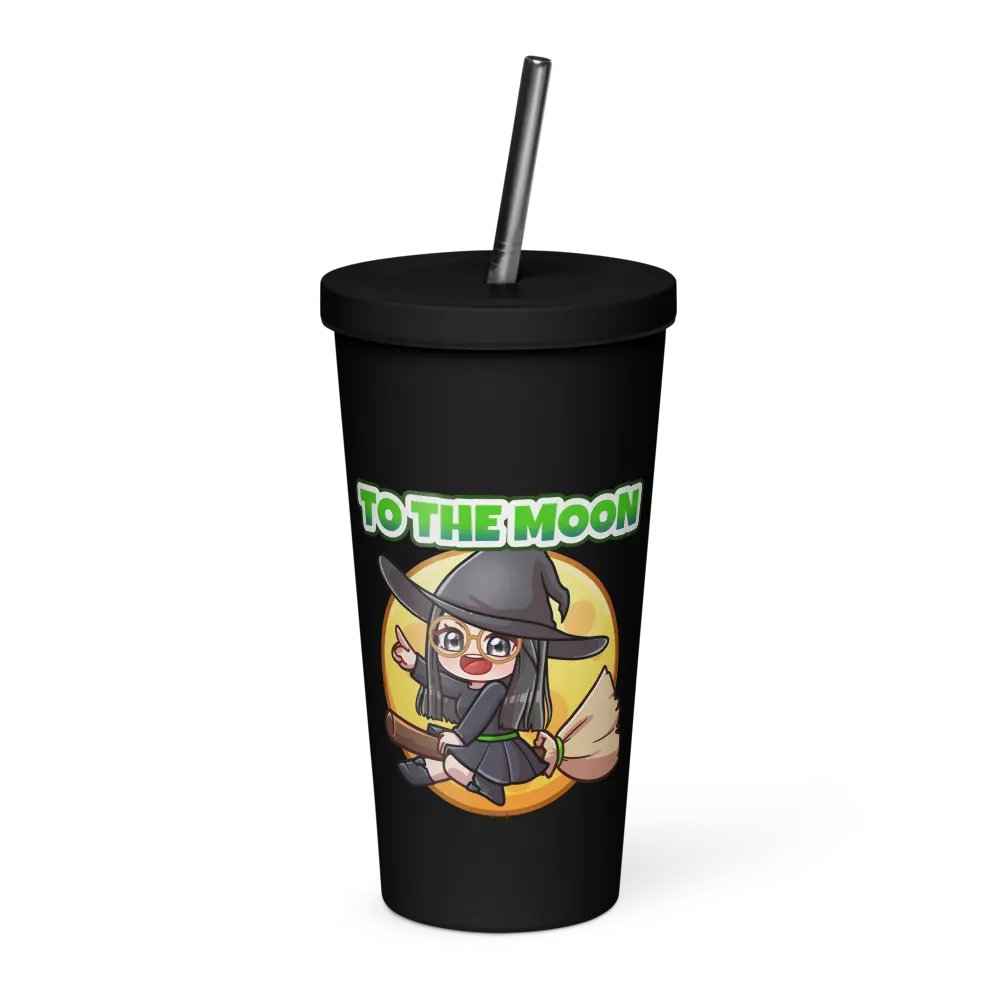 To the Moon Wizzie Insulated Tumbler product image (1)