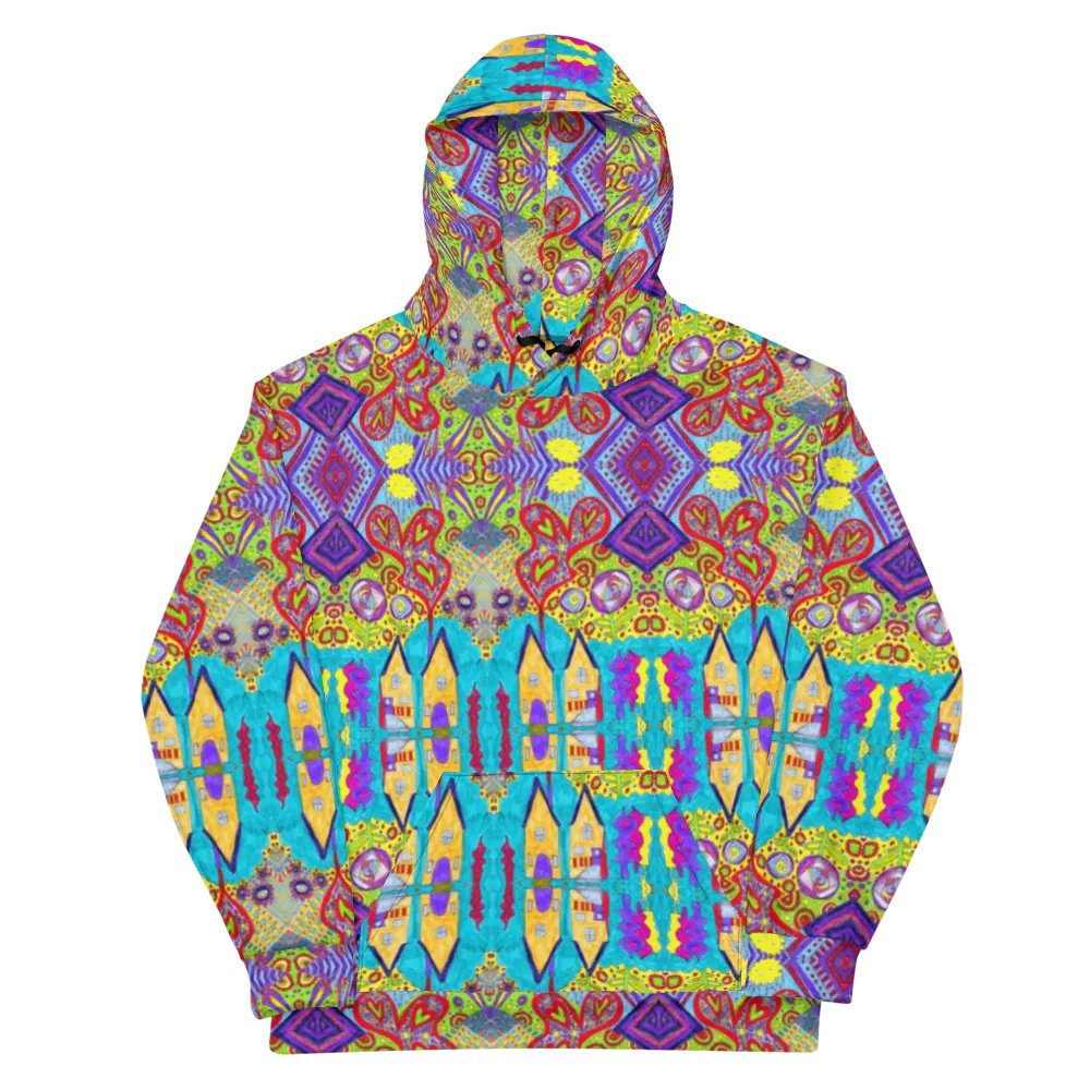 Abstract Doodle Happiness Unisex Hoodie product image (12)