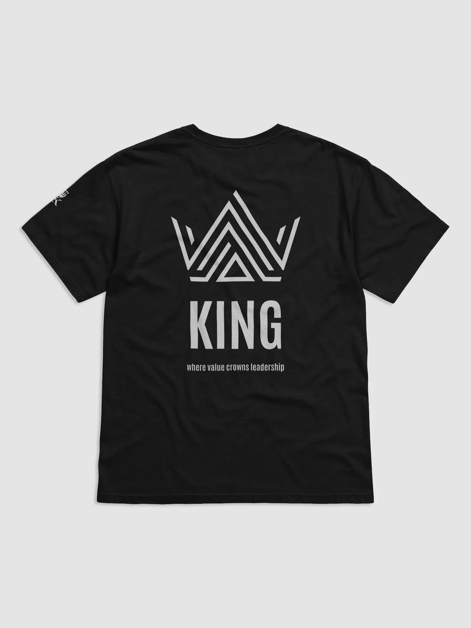 King: where value crowns leadership Relaxed T-shirt product image (2)