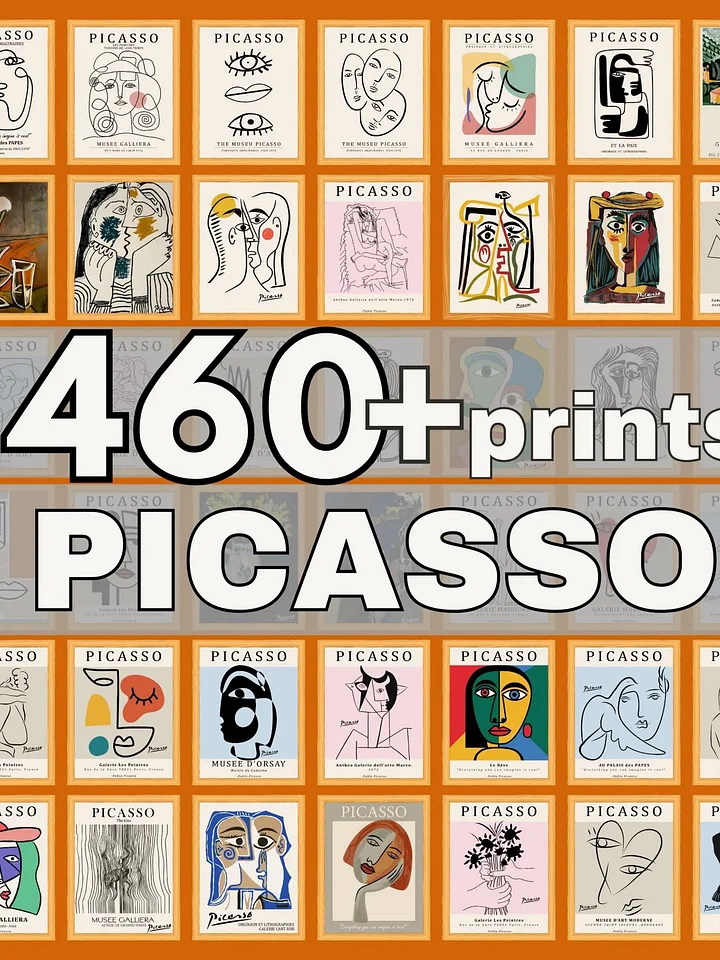 460 Picasso Exhibition Wall Art Bundle product image (1)