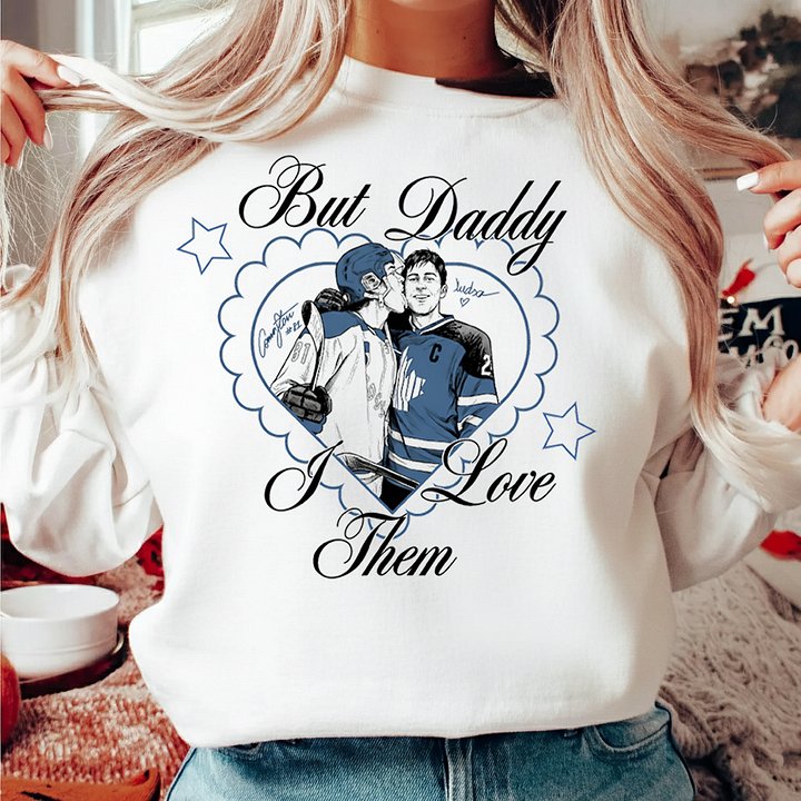 But Daddy I Love Them Hockey Romance T-Shirt product image (1)